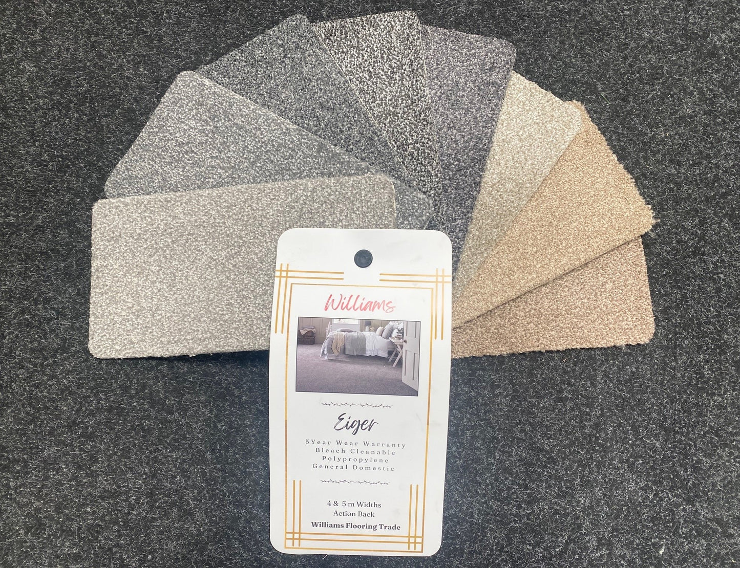 Eiger - Beige - Carpet - 4x4